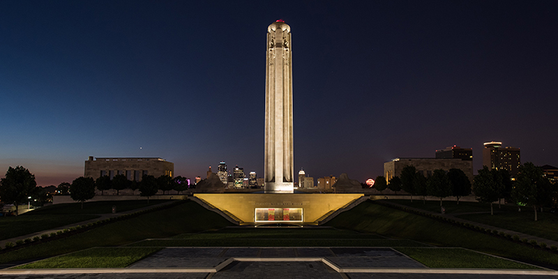 Experience the sobering realities of war at the National WWI Museum and Memorial.