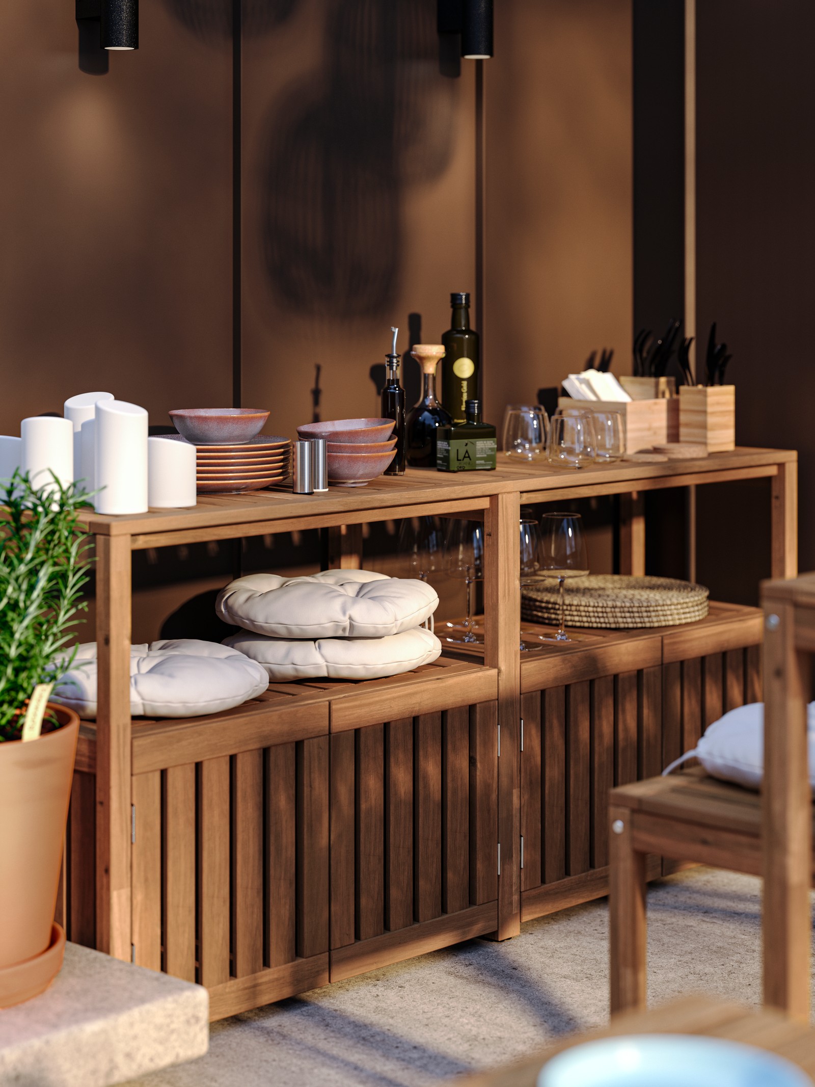 Innovative patio storage solutions to maximize your outdoor space for summer.
