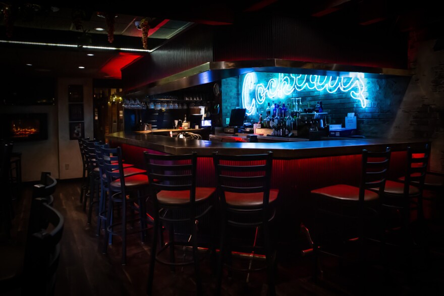 Experience the cozy ambiance of V's Italiano, a perfect spot for relaxed dining.
