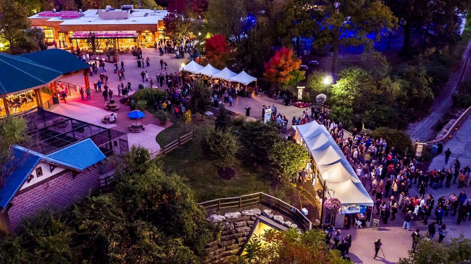 Experience a unique evening at 'Brew at the Zoo and Wine Too', complete with local brews and fun activities.