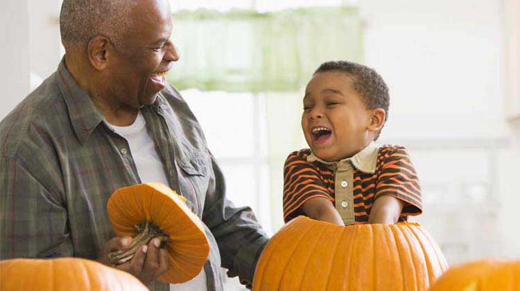 Pumpkin carving safety tips to keep families and kids safe during fall carving sessions.