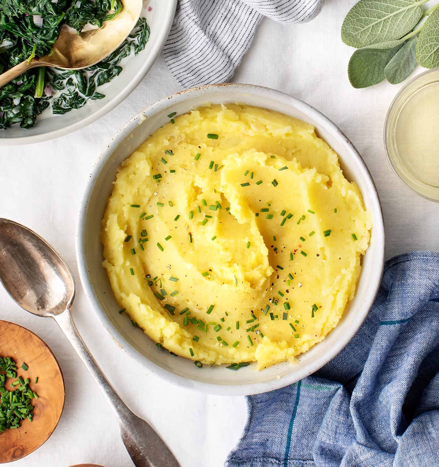 Locally sourced root vegetables and herbs for classic Thanksgiving side dishes.