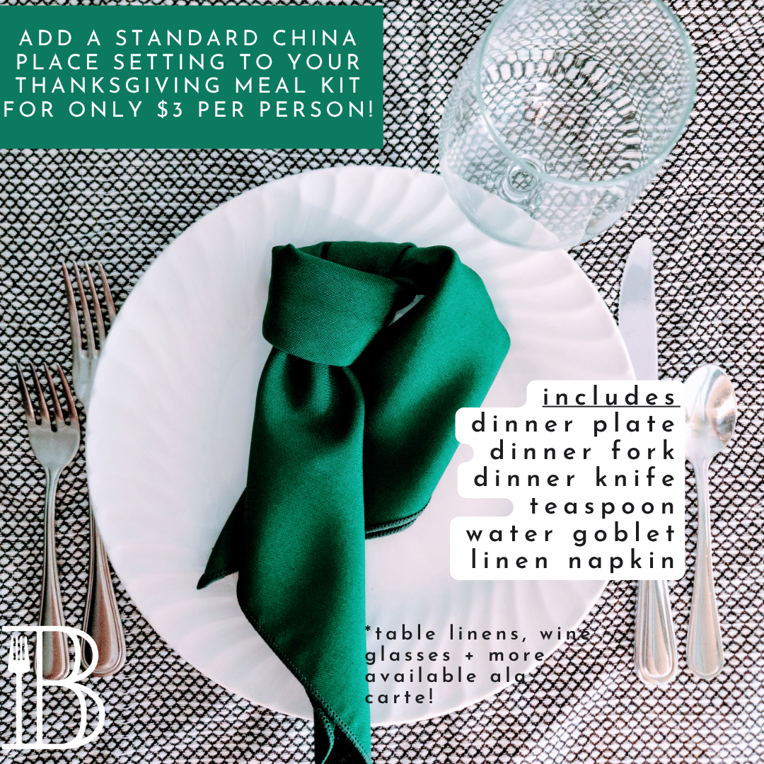 Checklist and ordering reminders to secure Thanksgiving meals and sides in advance.